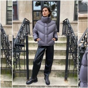 Aritzia Wilfred The Cloud Puff in Low Tide (Smoky Purple) Size XXS